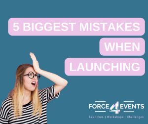 5 Biggest mistakes when launching