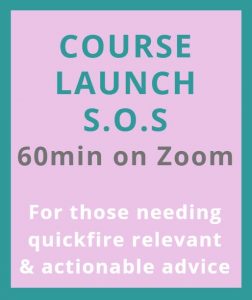 Course Launch SOS service