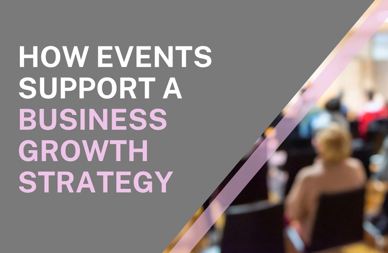 How events support a business growth strategy